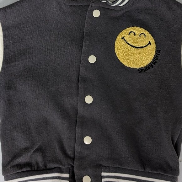 (4/$20) H&M - Printed Baseball Jacket - Picture 3 of 7